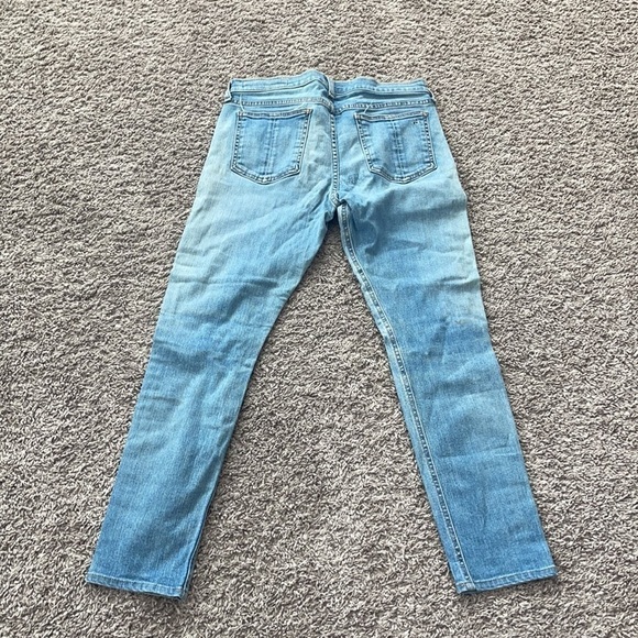 Rag & Bone Women's Blue High-rise Skinny Jeans In El size 28 - Picture 7 of 14
